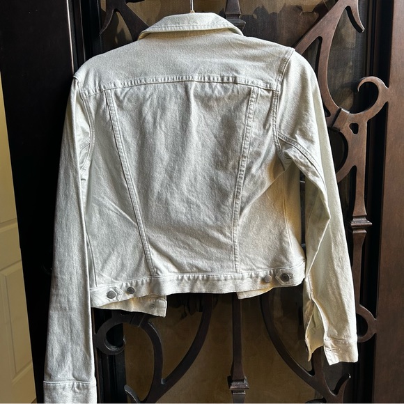 FC Jeans Pearlized Women’s Denim Jacket Women’s Size 6 - Picture 4 of 11